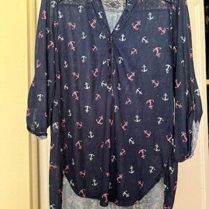 Top  - No Bounderies - XXL (19)  Lace yoke